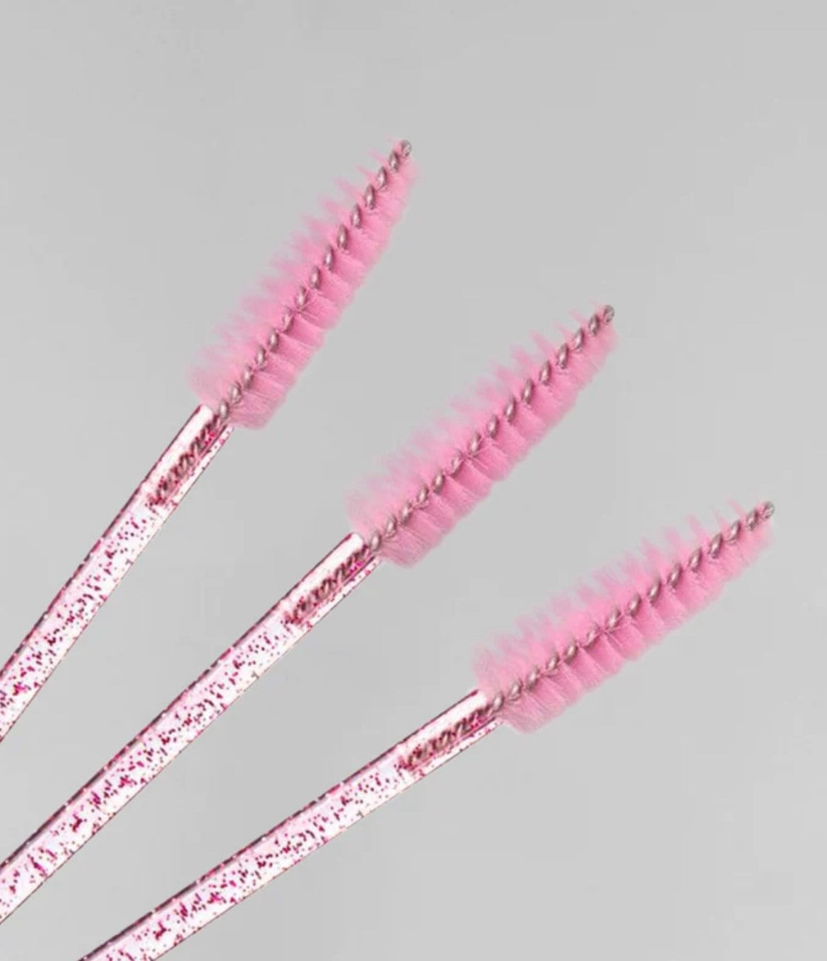 Glitzer Wimpernbürstchen (Einweg) 50 Stk.